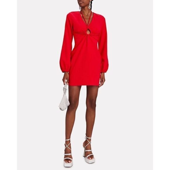 A.L.C Leslie Cut-Out Mini Dress Size 8 - Picture 1 of 12
